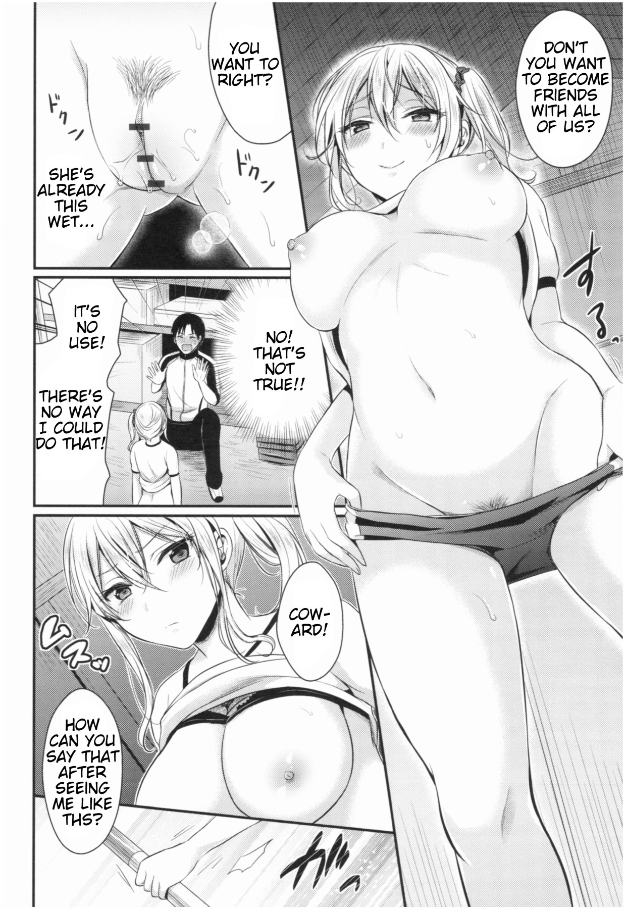 Hentai Manga Comic-Girls' Athletics Club Harem Training-Chapter 1-17